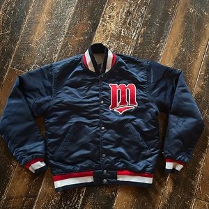 80’s Vintage MN Twins satin starter jacket | men’s small